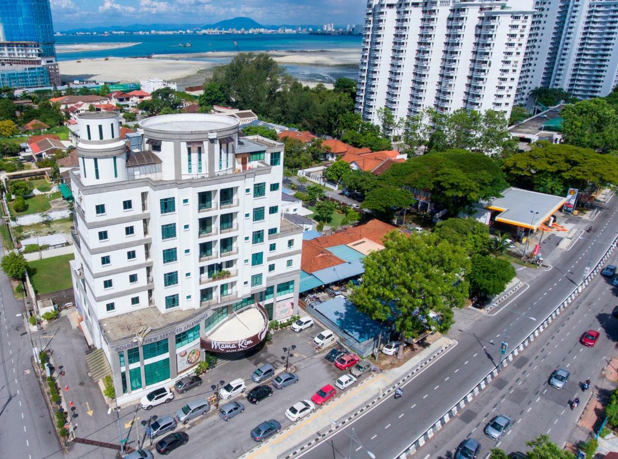 Golden View Serviced Apartments Tanjung Tokong Exteriör bild